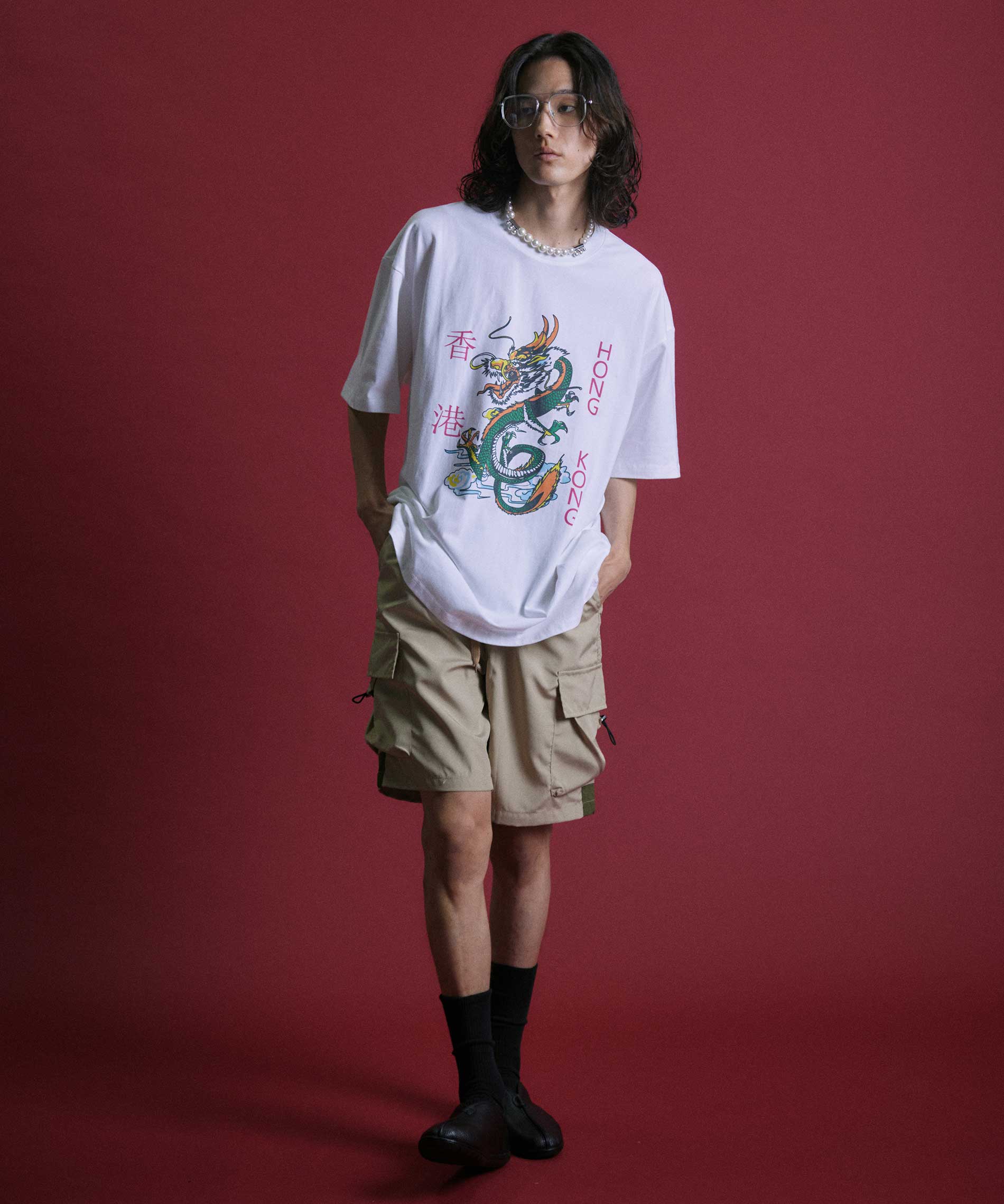 香港ドラゴンプリントTシャツ – タロベニオンラインストア