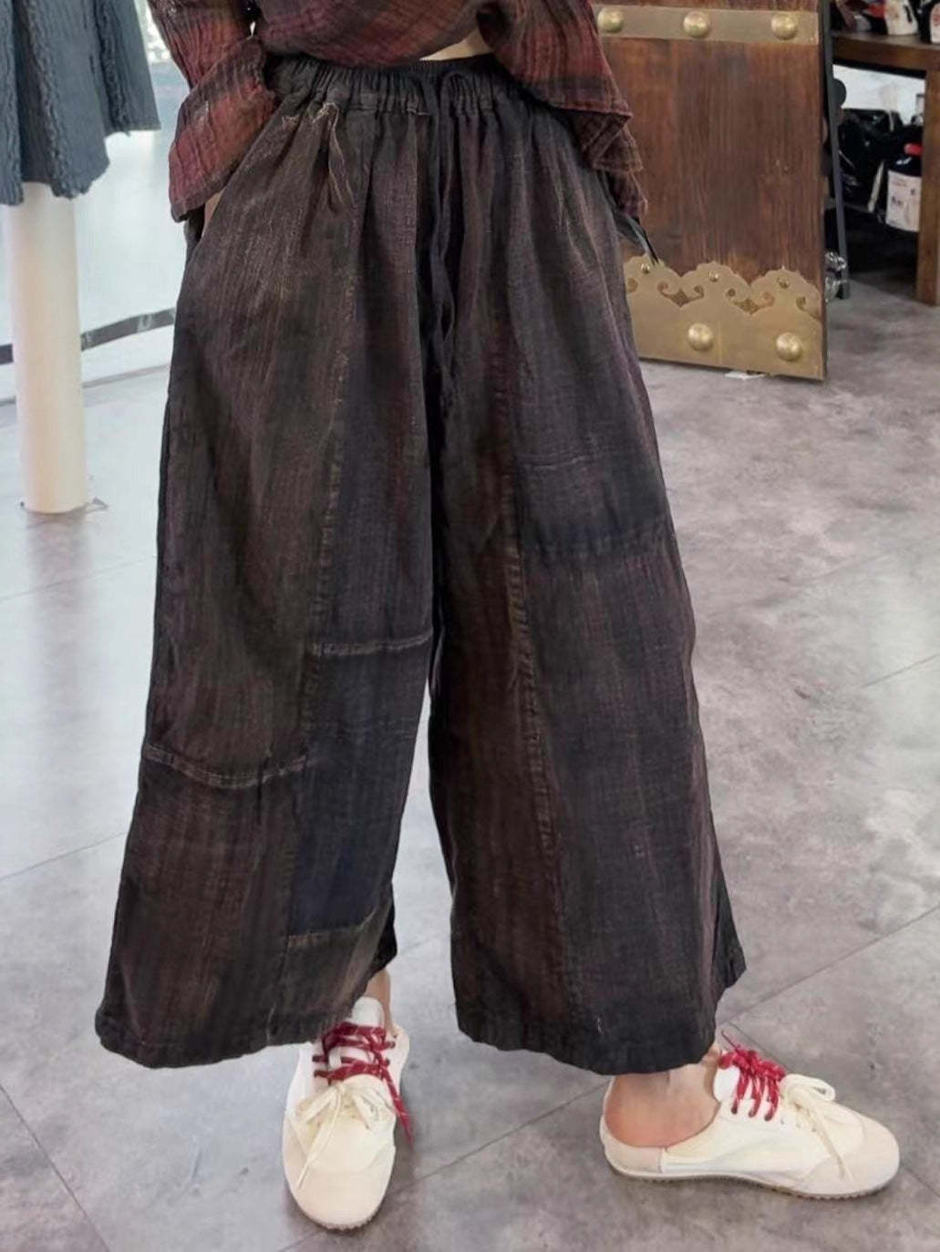 古布（こふ）・レトロチャイナパンツ – タロベニオンラインストア